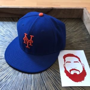 MLB New York Mets Fitted Hat - 7 1/8 🗽⚾️